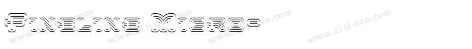 Fineline Micro字体转换